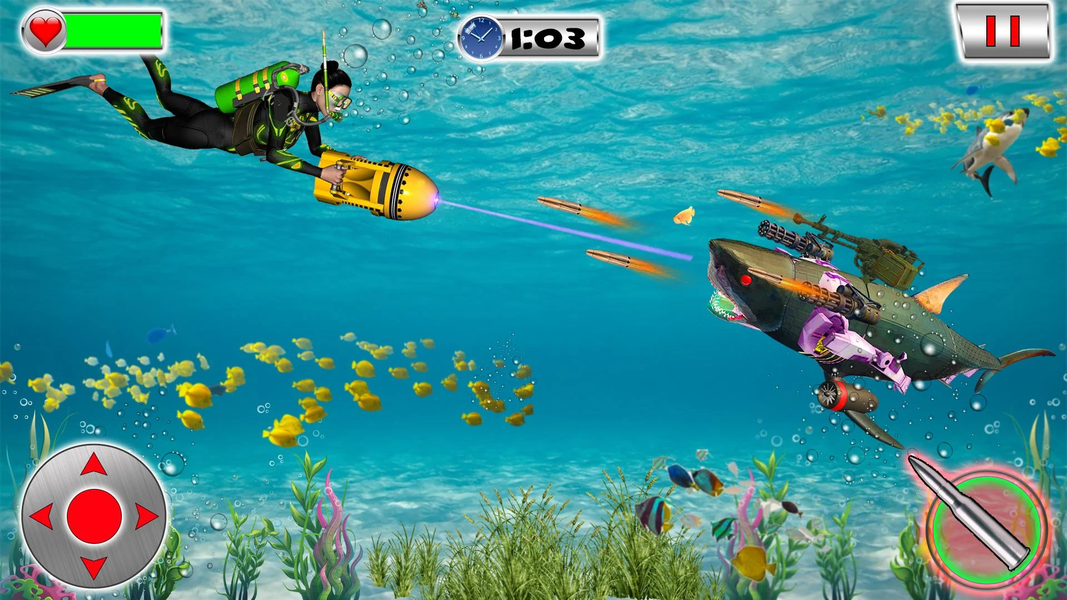 Shark Robot Transformation - عکس برنامه موبایلی اندروید
