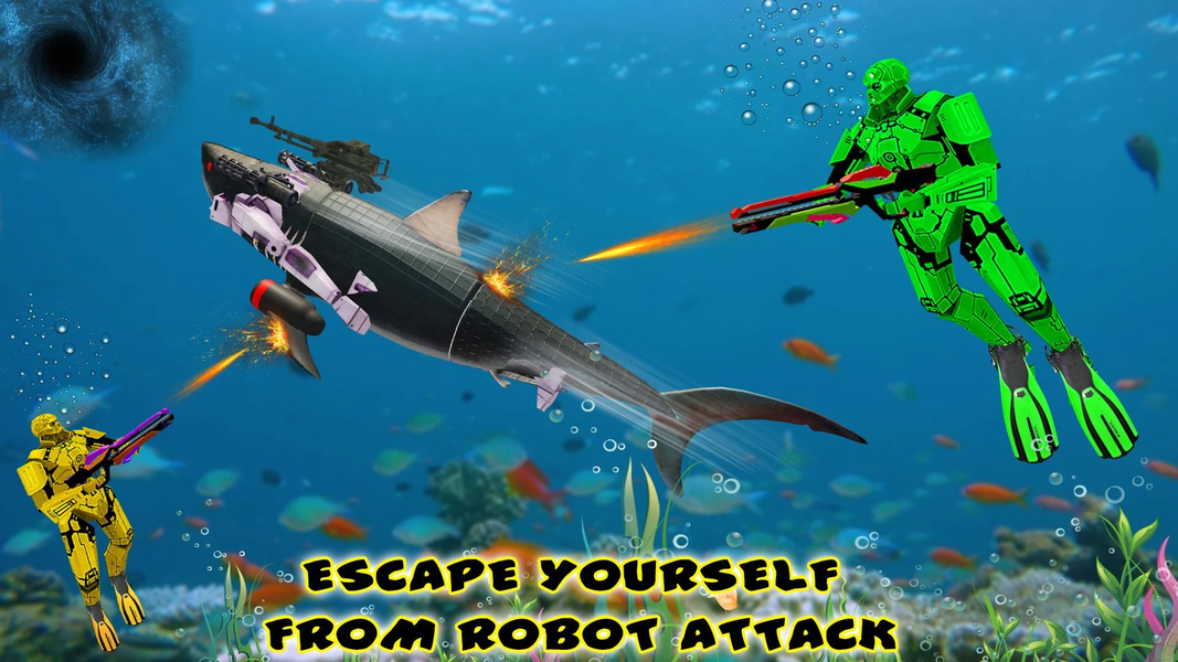 Shark Robot Transformation - عکس برنامه موبایلی اندروید