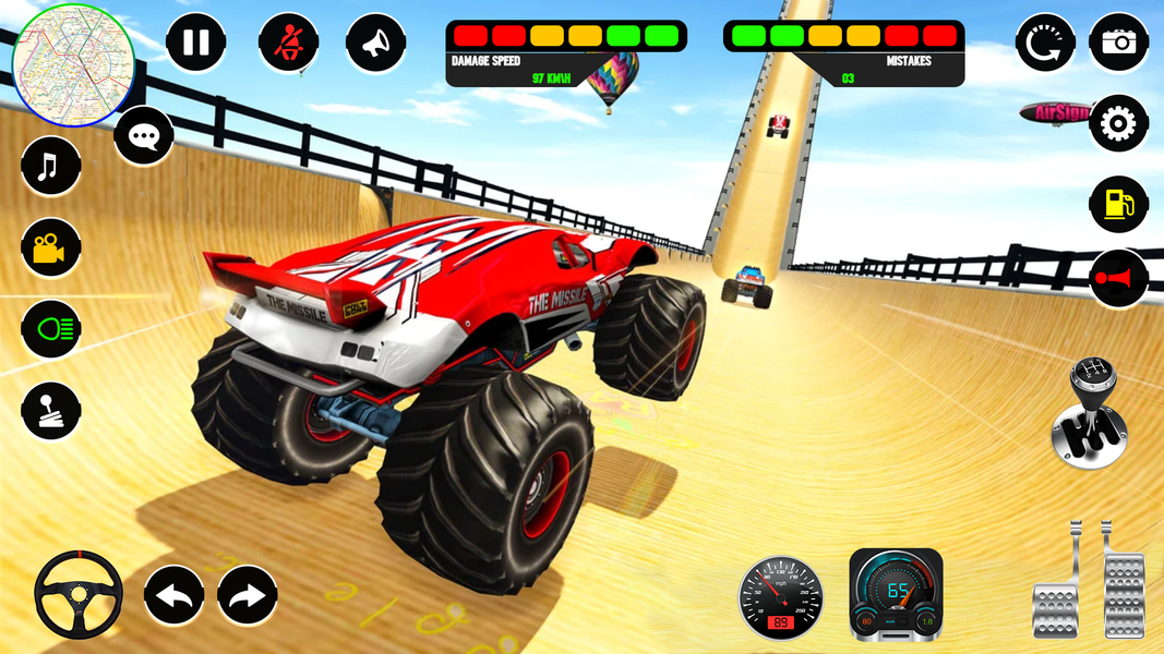 Monster Truck Off Roading Game - عکس بازی موبایلی اندروید