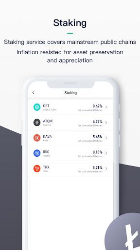 CoinEx Wallet - Crypto & DeFi - Image screenshot of android app