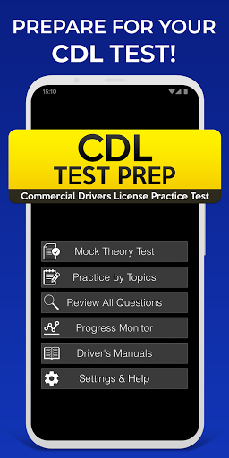 CDL Test Prep: Practice Tests - Image screenshot of android app