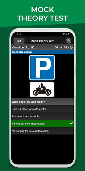 Motorcycle Theory Test UK - عکس برنامه موبایلی اندروید