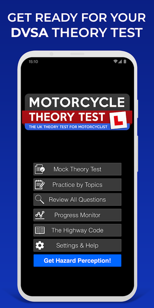 Motorcycle Theory Test UK - Image screenshot of android app