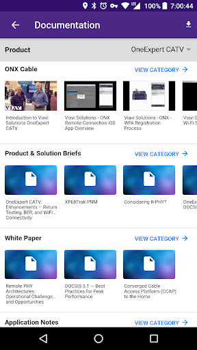 VIAVI Mobile Tech - عکس برنامه موبایلی اندروید