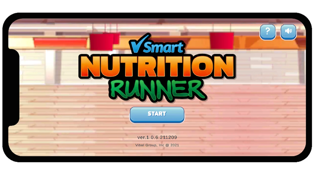 VSmart Nutrition Runner - Gameplay image of android game