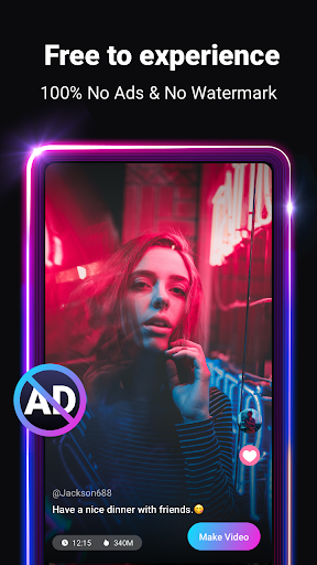 Vibe: Music Video Maker, Effect, No Skill Need - عکس برنامه موبایلی اندروید