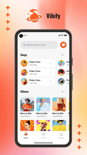 Vibify-offline MP3 - Image screenshot of android app