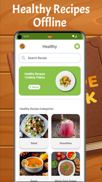 Healthy Recipes Offline - Image screenshot of android app
