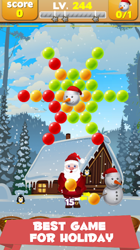 Bubble Christmas - Image screenshot of android app