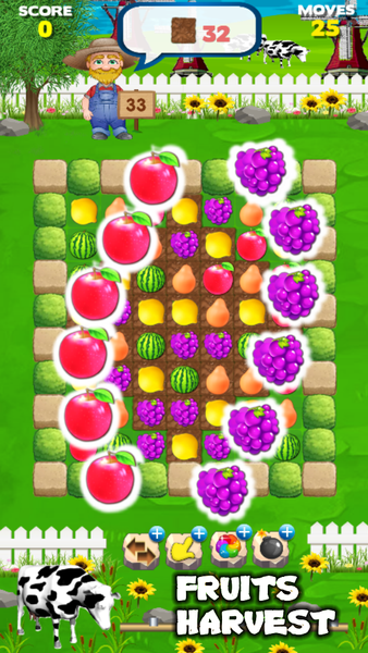 Fruit Farm Harvest - Gameplay image of android game