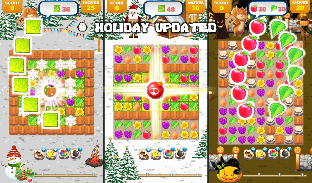 Farm Snow: Christmas Match 3 - عکس بازی موبایلی اندروید