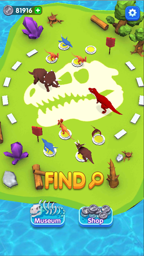 Dino Arena - Gameplay image of android game