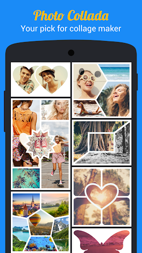 Photo Collada collage maker - Image screenshot of android app