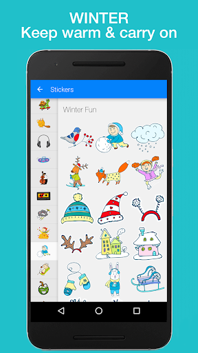 Seasonal Sticker Pack - عکس برنامه موبایلی اندروید