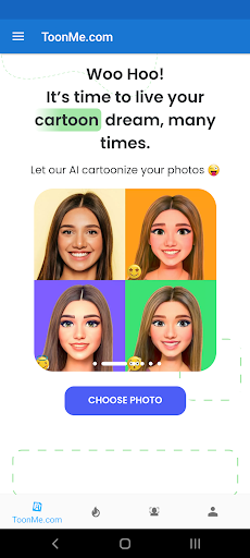 ToonMe - Cartoon yourself photo editor – تبدیل عکس به کارتون تون می - عکس برنامه موبایلی اندروید