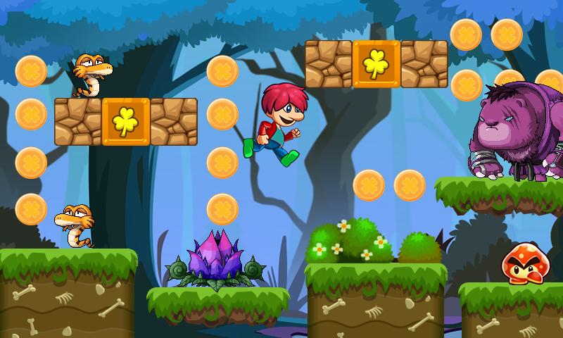 Victo’s World - Jungle Quest - Gameplay image of android game