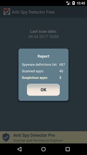 Anti Spy Detector Free - عکس برنامه موبایلی اندروید