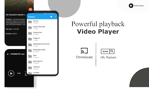 Video Player Subtitle Support - عکس برنامه موبایلی اندروید