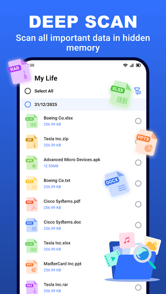 Photo Recovery & File Restore - عکس برنامه موبایلی اندروید
