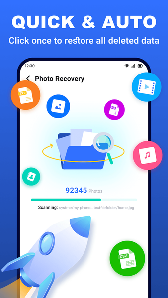 Photo Recovery & File Restore - عکس برنامه موبایلی اندروید