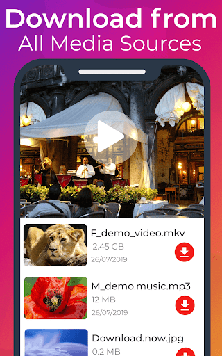 All Video Downloader - عکس برنامه موبایلی اندروید