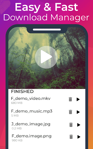 All Video Downloader - عکس برنامه موبایلی اندروید