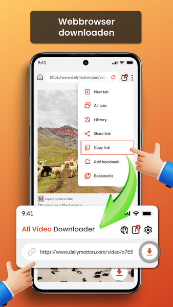 All Video Downloader V+ - عکس برنامه موبایلی اندروید