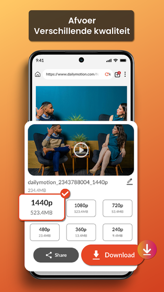 All Video Downloader V+ - عکس برنامه موبایلی اندروید