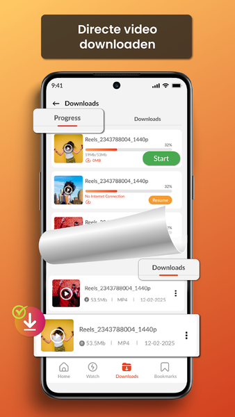 Video Downloader – HD Video - عکس برنامه موبایلی اندروید