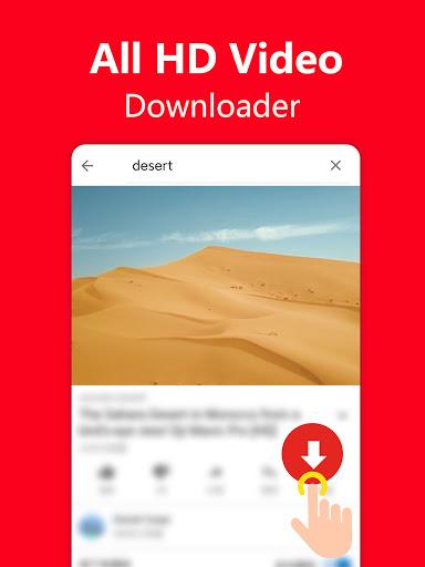 all video downloader 2021- mp4 video - عکس برنامه موبایلی اندروید