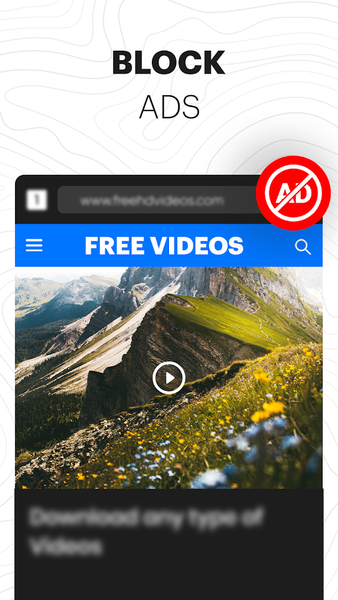 Video Downloader Proxy Browser - عکس برنامه موبایلی اندروید