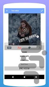 ویرایش کننده فیلم و عکس - عکس برنامه موبایلی اندروید