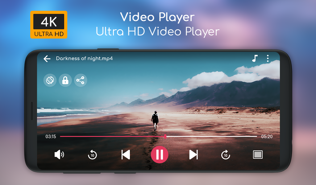 Video Player - 4K Video Player - عکس برنامه موبایلی اندروید