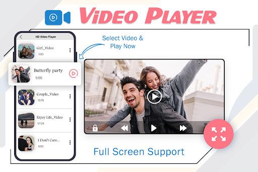 HD Video Player - Full HD Video Player 2022 - Image screenshot of android app