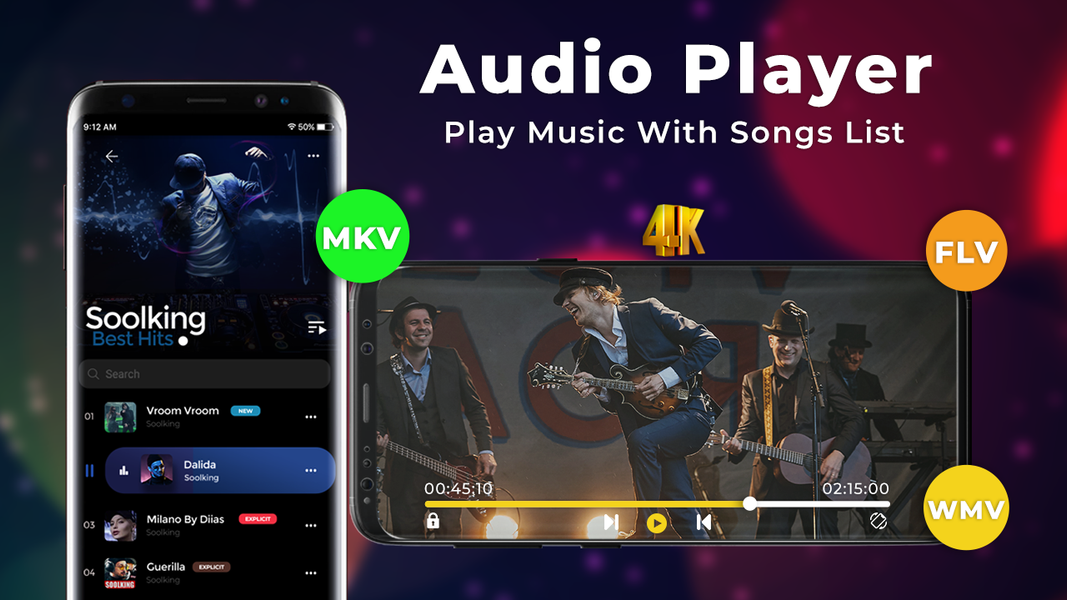 Videos Player: Media Player - Image screenshot of android app