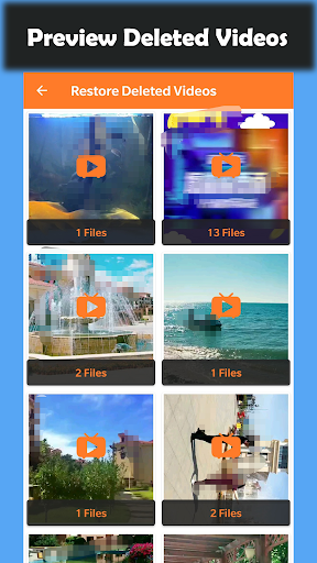 Deleted Video Recovery - عکس برنامه موبایلی اندروید
