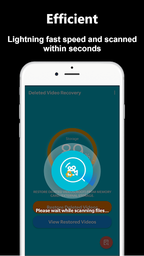 Deleted Video Recovery - عکس برنامه موبایلی اندروید