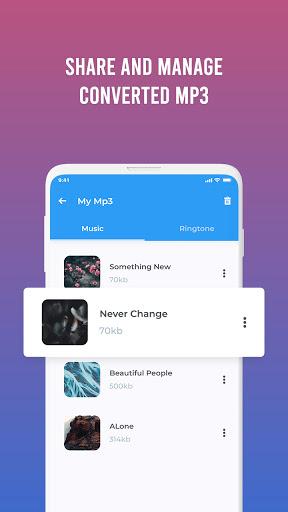 Video to MP۳ & Ringtone Maker - عکس برنامه موبایلی اندروید