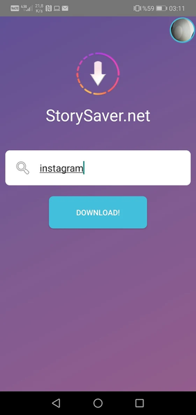 Storysaver.net App - عکس برنامه موبایلی اندروید