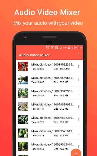Audio Video Mixer - Image screenshot of android app