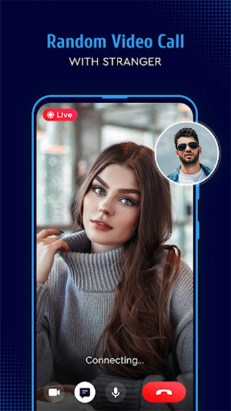 Global Video call Random Cally - عکس برنامه موبایلی اندروید