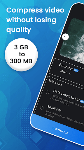 Video Compressor – Reduce Size - Image screenshot of android app