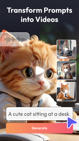 Video creator - AI Generator - عکس برنامه موبایلی اندروید