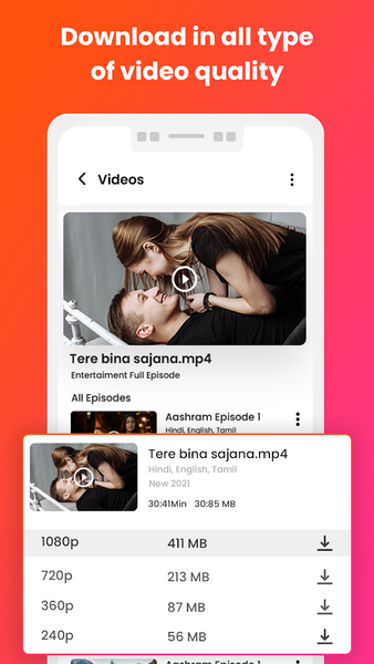 Video Downloader Hd - عکس برنامه موبایلی اندروید