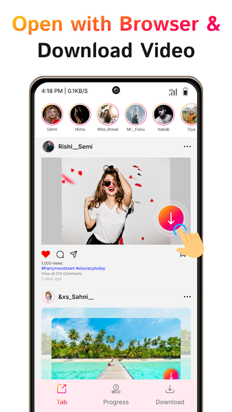 Video Downloader App - Image screenshot of android app
