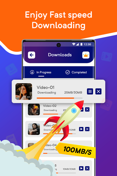 HD Video &Music Downloader App - Image screenshot of android app