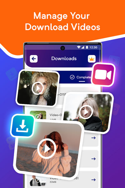 HD Video &Music Downloader App - Image screenshot of android app
