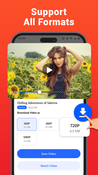 Video Downloader - Save Video - عکس برنامه موبایلی اندروید