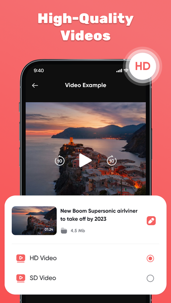 Fast Movie & Video Downloader - عکس برنامه موبایلی اندروید