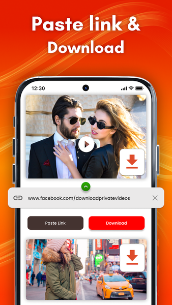 Vidmy Video Downloader, Player - Image screenshot of android app